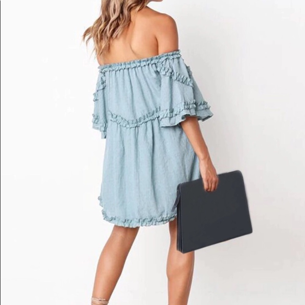 PASTEL BABY DOLL DRESS - Picture 3 of 6